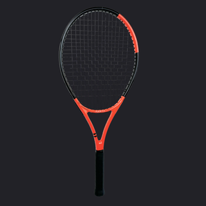 AggroStrike X1 tennis racket face view